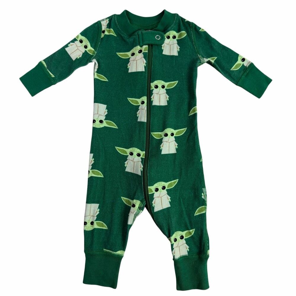 Hanna Andersson 0-3 months Sleeper Cotton Grogu
